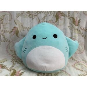 Squishmallows Maggie the‎ Stingray Plush 9" Blue Kellytoy